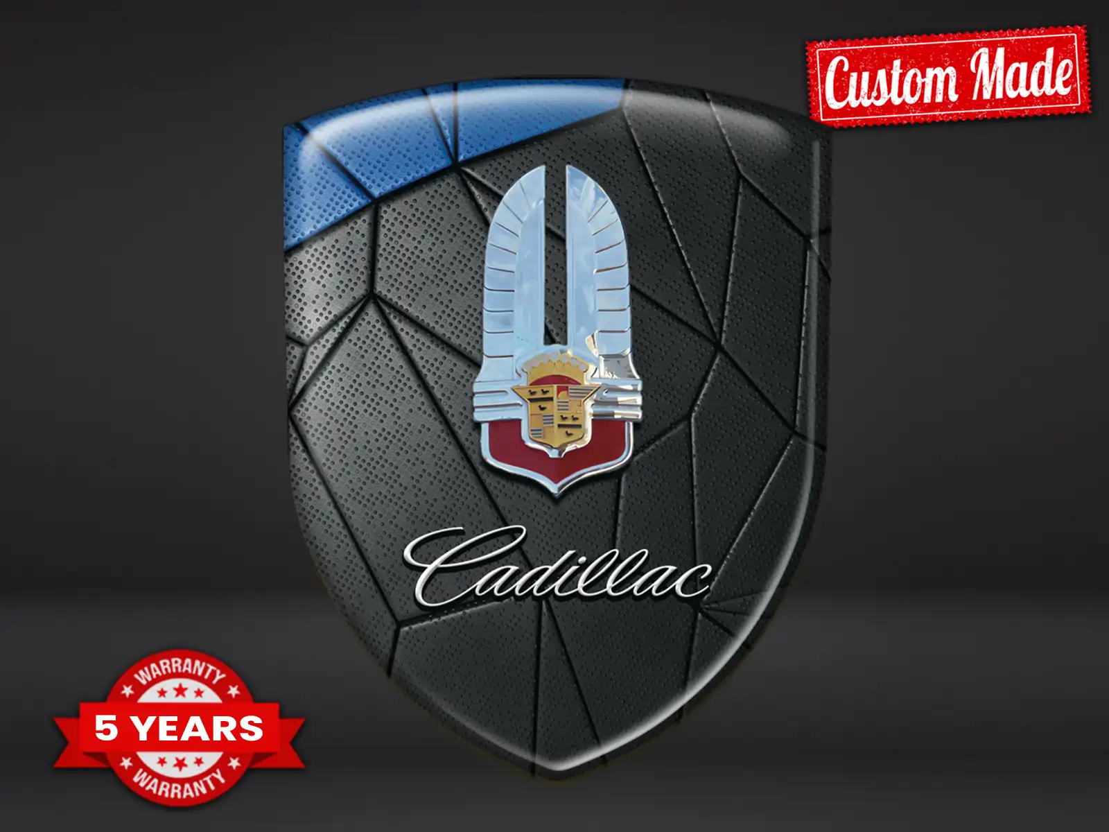 Cadillac Autocollants Logo Affaires Sport Qualité Max